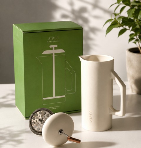 Aires ceramic french press - aires,